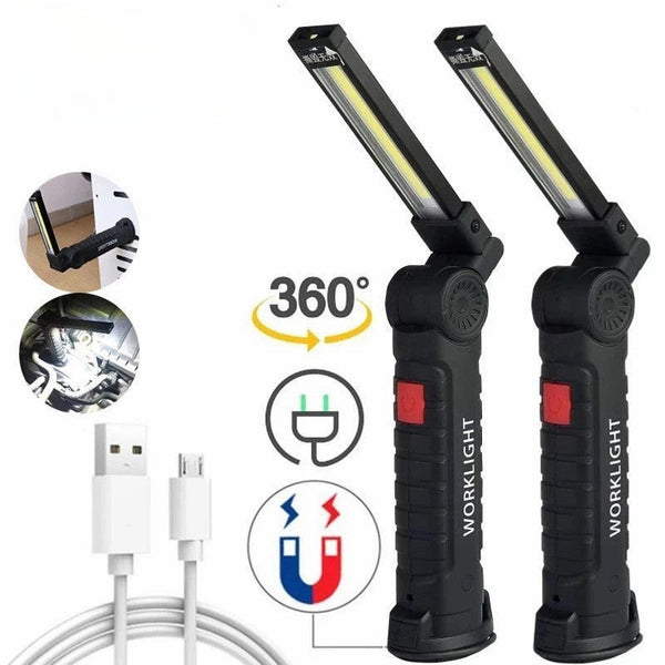 5-Mode LED Rechargeable Work Light with Magnetic Base